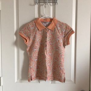 Cotton collared golf/polo shirt